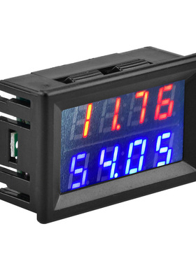 DC 0~100V/200V LED Digital Voltmeter Ammeter Car Motocycle V