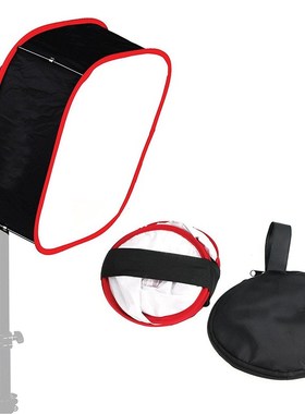 Portable Foldable LED Light Diffuser Soft Box Flash Speedli