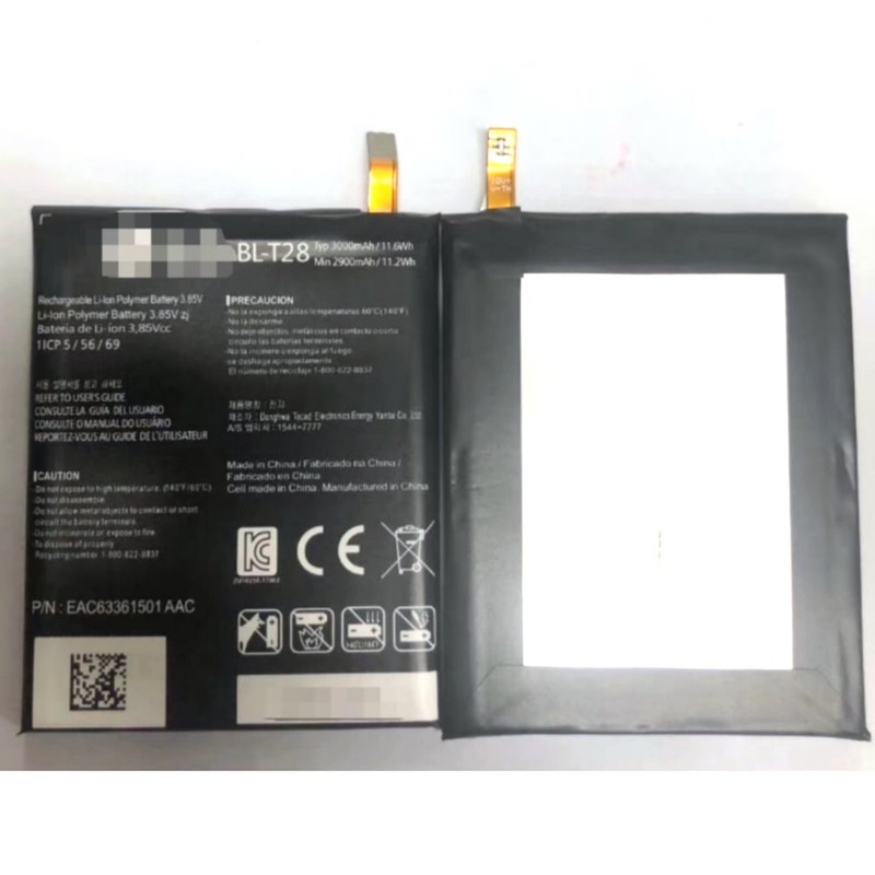BL-T28 mobel Phone Battery For LG Q8 H970 Replacement Batter