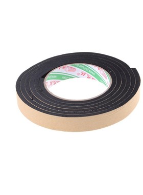 1Roll Single Sided Self Adhesive Shockproof Sponge Foam Tape