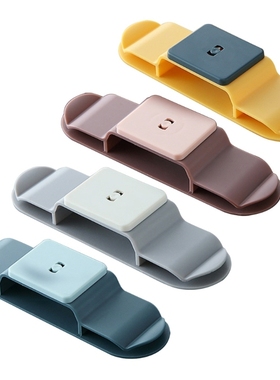 Self Adhesive Wall Hooks Clothes Towel Racks Crochets 2Pcs P