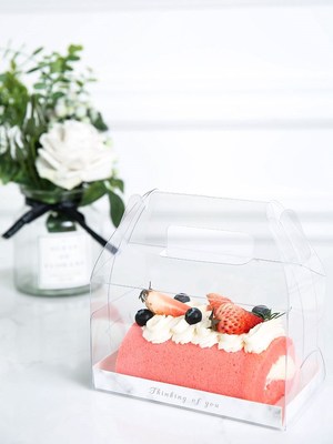 Double sided plastic film covered transparent