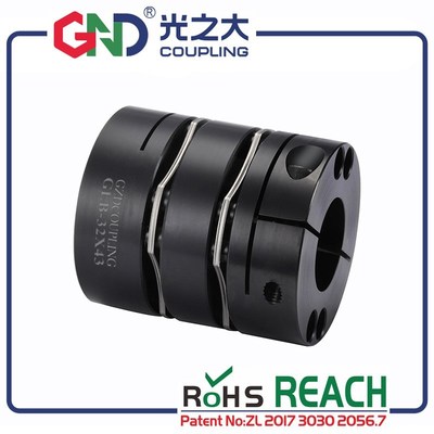 GLB 45# Steel 8 screw high rigidity double diaphragm Clamp S