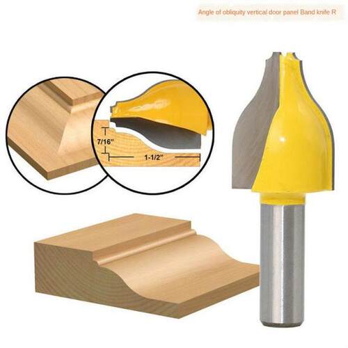 Panel Raiser Router Bit - Vertical -Ogee Bead - 1/2 Shank