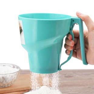 Professional Flour Sieve Cup Powder Sieve Mesh Kitchen Tool