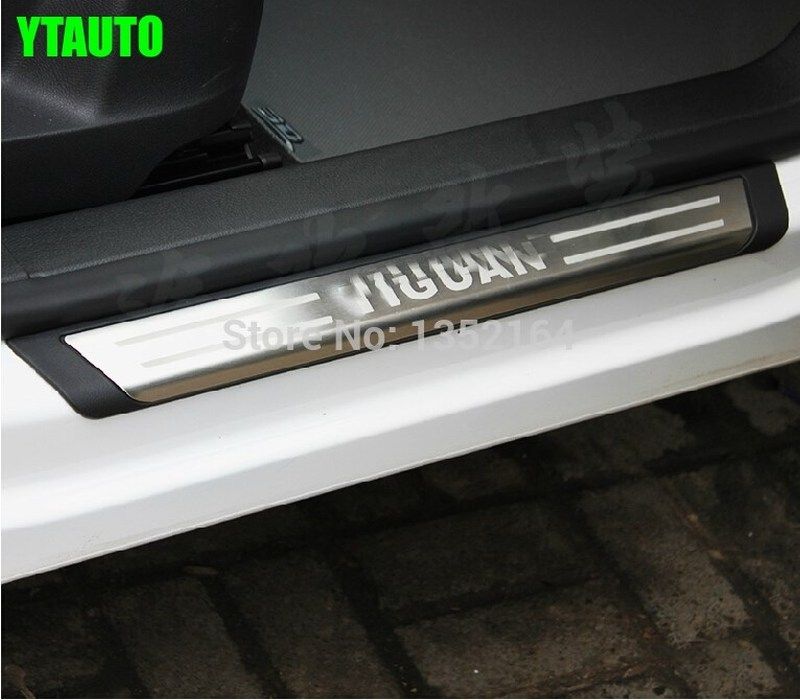 auto door sills/sill plate scuff plate for volkswagen tiguan