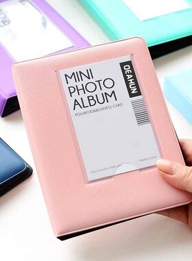 “64Pockets Mini Instant Polaroid Photo Album Picture C