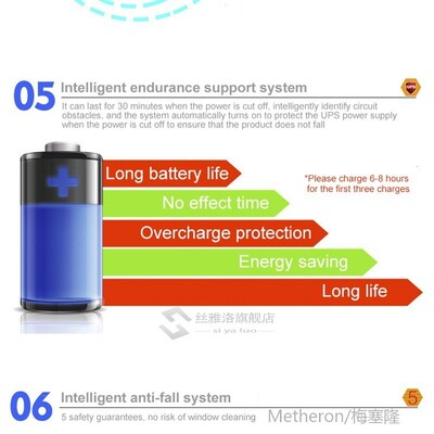 Household Window Cleaning Robot Vacuum Cleaner Electric Glas