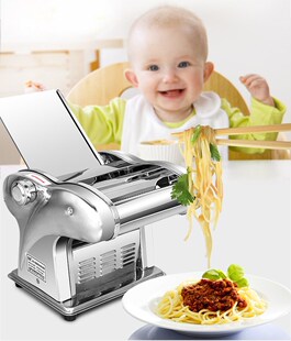 Electric Dough Roller Stainless Steel Dough Sheeter Noodle P