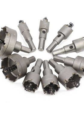 10pcs 16-50mm Hole Saw Drill Bit Set Carbide Tipped Hole Saw