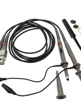 2Pcs P6100 Oscilloscope Scope Clip Probe 100MHz Analyzer All