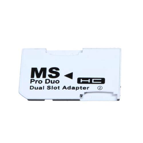 Memory card adapter Dual Slot Micro For SD SDHC TF to Memory