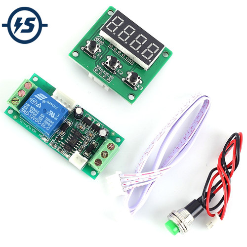 Multifunction Delay Relay Module Adjustable High Level Trigg