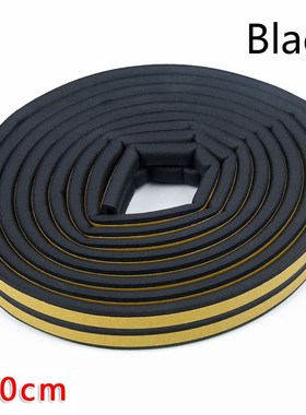 D Type Doors Window Soundproofing Collision Foam Strip Tape