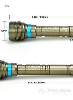 18000LM 7 XML-T6 LED Strong Light Diving Flashlight Torch Pr