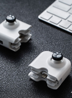 1PC 2 Port Phone Gamepad Joystick Grip Rocker Handle Univers