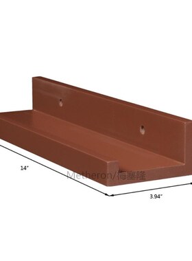 3 IN 1 14inch Wall Shelves Display MDF Wood Laminate Floatin