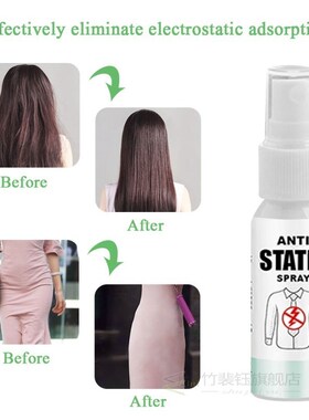 Antistatic spray Static Remover Spray for Clothes  Anti-Wrin