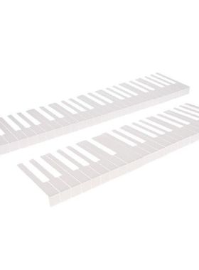 Glossy Finish Piano Keytops 52 Key For Pianist Beginner DIY