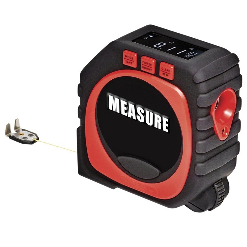 3-in-1 Digital Tape With Roll Cord Mode Measure King High Im