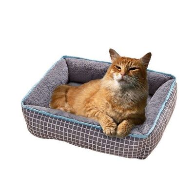 Musim Dingin Lembut Mewah Tidur Kucing Tempat Tidur Rumah