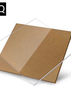 10pcs 11 sizes Clear Plexiglass Transparent Plastic Sheet Ac