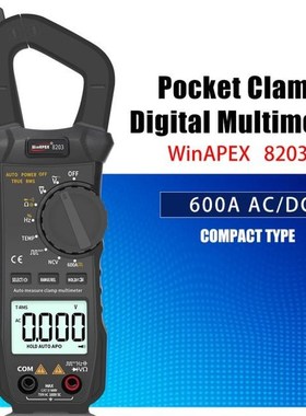WinAPEX Portable Digital Current Clamp Meter 6000 Counts Poc