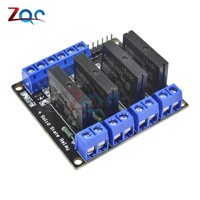 *5V 4 CH Channel OMRON G3MB-202P Solid State Relay High Leve