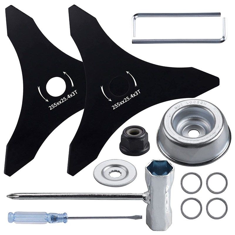 3teeth brush cutter blade for various types of grass trimmer