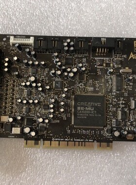 Original disassemble innovative Audigy2 7.1 Channel Sound Ca