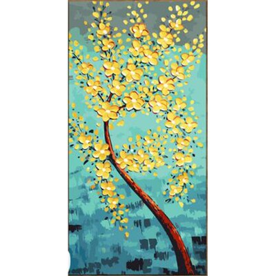 Frame Abstract Picture DIY Painting By Numbers Acrylic Paint