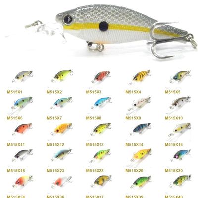 7.5g 8.5cm 2 Meter Diving Depth Lightweight Minnow Crankbait