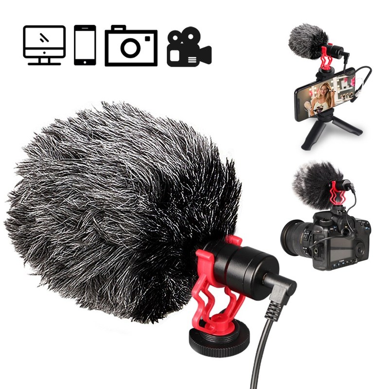 Camera Microphone G MARK VM001 Recording Condenser Intervie