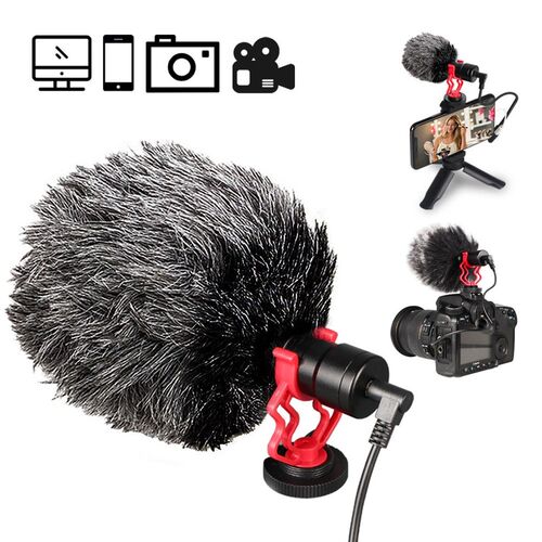 Camera Microphone G MARK VM001 Recording Condenser Intervie