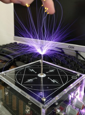 Music Tesla Coil SSTC Artificial Lightning Science and Educa