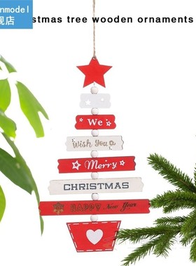 Christmas Letters Decorative Ornaments Christmas Tree Pendan