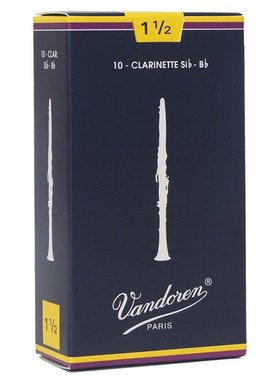 Original France  Traditional Bb Clarinet blue box Reeds / Re