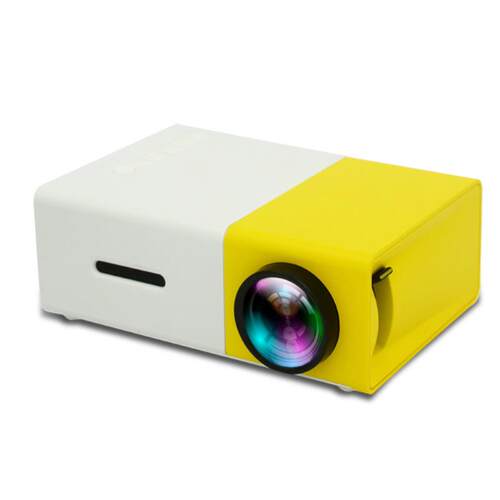 YG300 Pro Projector LED 800 Lumens 3.5mm Audio 320x240 Pixel