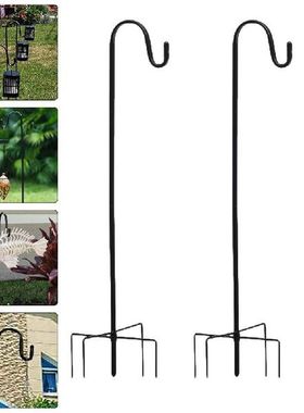 Hook Stand Hooks Hanger Shepherds Bird Feeder Garden  Plant
