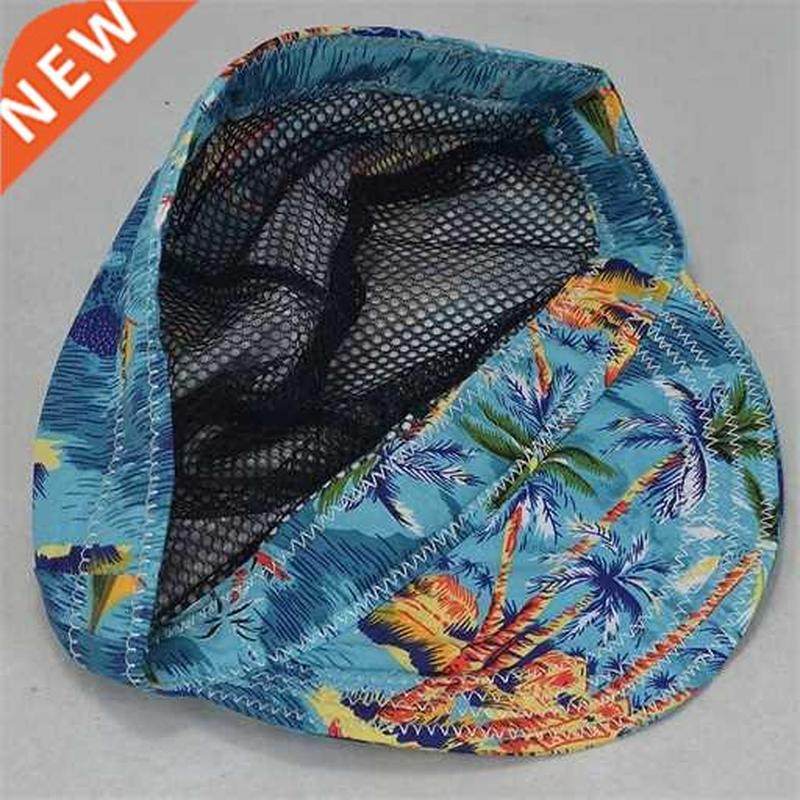 fashion elastic welding hat cap pure cotton flame