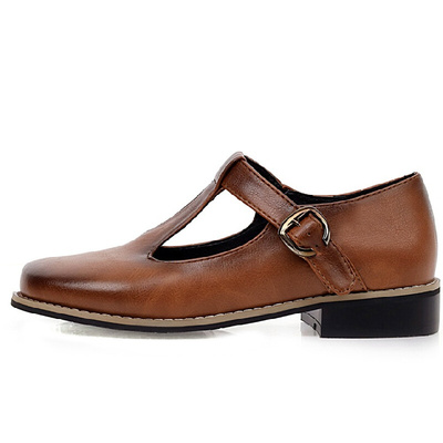 Vintage Oxfords Shoes for Women Flats Shoes Casual Fashion F