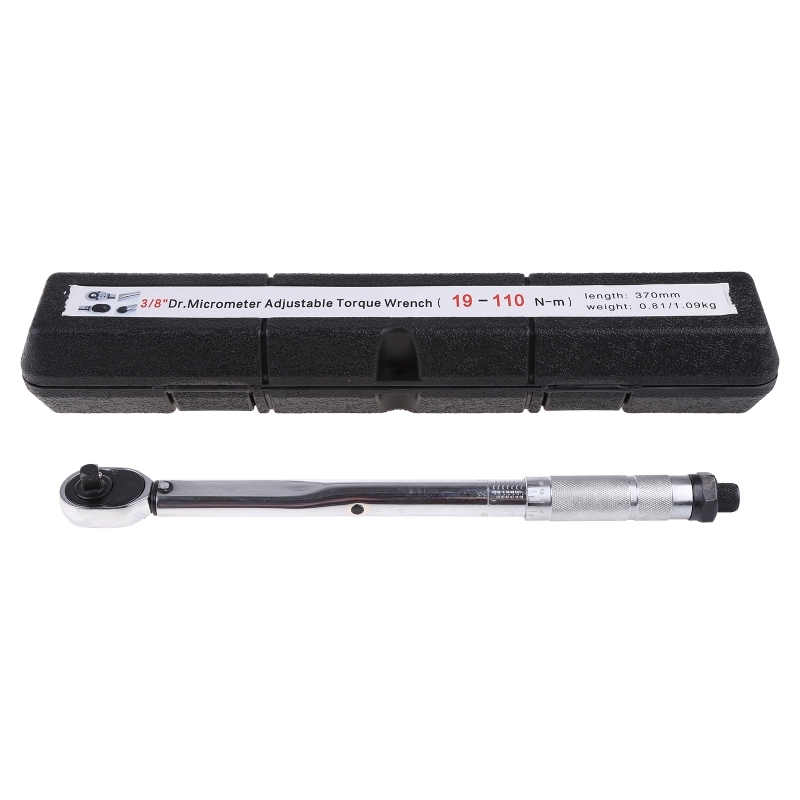 3/8 Torque Wrench Drive 19-110nm Two-way Accurate Bicycle Re