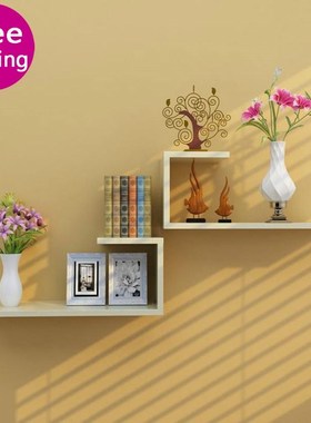 Wall shelf wall hanging creative wall partition living room