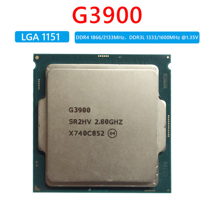 For Intel Celeron G3900 dual-core processor for LGA 1151 for