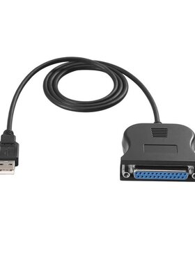 Wholesale New USB 2.0 To 25 Pin DB25 Parallel Port Cable IEE