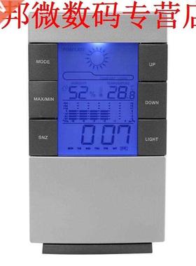 Temperatuur Vochtigheid LCD Klok Temperatuur-vochtigheidsmet