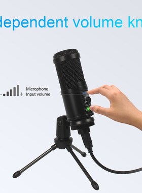 USB Microphone for PC Condenser Mic Vocals Recording Studio