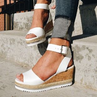 Wedges Shoes For Women High Heels Sandals Summer Shoes 2021