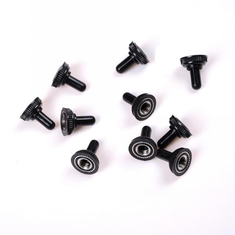 waterproof glue cap Promotion Price 10Pcs/lot black 6mm togg