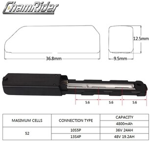 Battery Box Battery Case Polly 5C Down Tube Downtube E bike